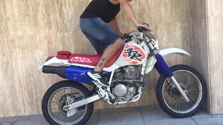 Arrancar xr 600 después de operarme la pierna