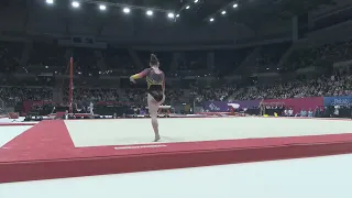 Abigail Martin -Floor-BRONZE-WAG Snr AA-2024 Gymnastics British Championships