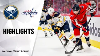 NHL Highlights | Sabres @ Capitals 11/01/19