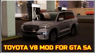 TOYOTA LANDCRUISER V8 MOD FOR GTA SAN ANDREAS IN HINDI / URDU