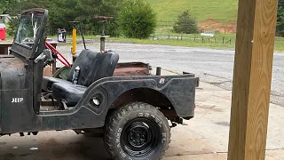 My 1957 Willys CJ5 “ole’ rusty”