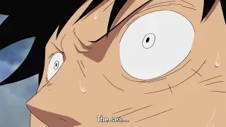 When Luffy's realizes the power of Yonkou