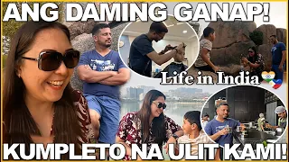 LIFE in INDIA: DAMING GANAP SA ARAW NA ITO! KUMPLETO NA ULIT KAMI! TODO BONDING NAMISS ANG ISAT-ISA!