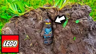 I buried a LEGO Minifigure for 6 MONTHS and this is what happened (Ninjago Cole)