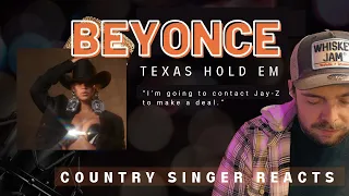 Country Sing Reacts To BEYONCE TEXAS HOLD 'EM ( Post Malone, BEYONCE collection COMING! )