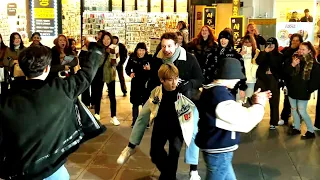 [STREET ARTIST] ONE OF. WITH SPECTATOR. INTERACTIVE SINCHON BUSKING. 240225.