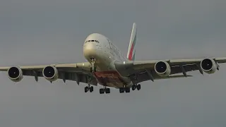 A380, A350, B777 | PARIS CHARLES DE GAULLE AIRPORT | PLANESPOTTING | 15 MINUTES