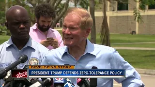 President Trump defends zero-tolerance policy