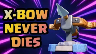 X-Bow Never Dies | Best X-Bow Gameplay |Playing X-Bow in Royal Tournament |Best deck in Clash Royale