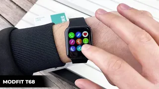Обзор смарт часы Smart watch  Modfit T68 Оригинал