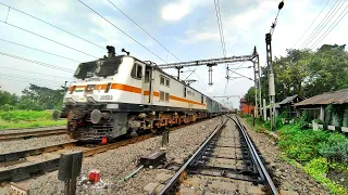 (12 in 1) Furious WAP7 Poorva, Duronto attacks at 130 kmph - Indian Railways