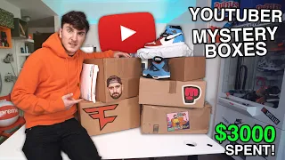 I Bought $3000 Worth Of Youtuber Mystery Boxes...