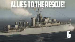 Allies to the Rescue  ||  Destroyer: The U-boat Hunter Career - Ep.06