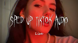 sped up tiktok audios that hit really hard ♡