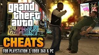 GTA: The Ballad of Gay Tony Cheats