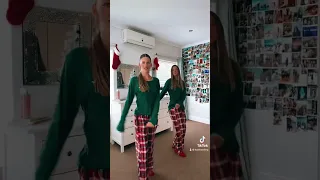 Santa Tell Me viral TikTok dance🎁 #shorts #dance #viral #k5sisters