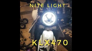 7" LED Motorcycle Headlight Mod