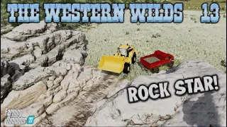 FS22 | THE WESTERN WILDS | 13 | ROCK STAR! | Farming Simulator 22 PS5 Let’s Play.