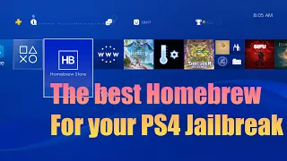 Best Homebrew for your PS4 Jailbreak