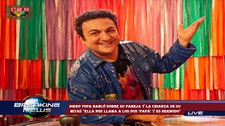 Diego Topa habló sobre su pareja y la crianza de su  Mitaí: "Ella nos llama a los dos ‘papá’ y es he