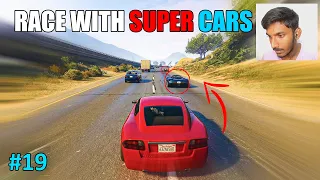 Race against Super cars 🔥| Vera lvl driving | GTA 5 super cars race | Tamil gamer | Sharp gaming 2