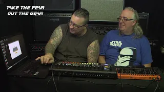 Behringer RD8 MIDI triggering the Behringer Crave