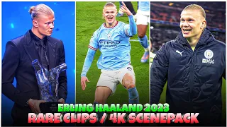 Erling Haaland / RARE CLIPS ● SCENEPACK 4K ( With AE CC and TOPAZ )