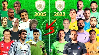 2005 LEGEND GOALKEEPERS vs 2023 LEGEND GOALKEEPERS 🔥ULTIMATE VS🔥 (Buffon, Neuer, Casillas, Courtois)