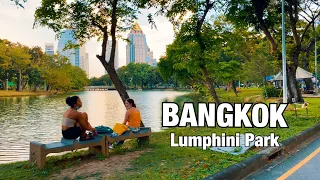 【4K🇹🇭】Walk Around Lumphini Park Bangkok Thailand