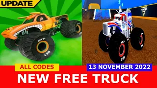 NEW UPDATE CODES *FREE Monster Jam truck*[FREESTYLE!] Car Dealership Tycoon ROBLOX | 13 NOV 2022
