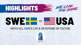 Highlights | Sweden vs. USA | 2023 #IIHFWorlds