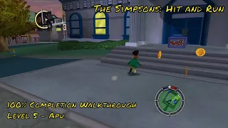 The Simpsons: Hit and Run - Level 5 (Apu) - 100% Completion Walkthrough