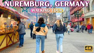 Nuremberg (Nürnberg) Germany Walking Tour 🇩🇪 A Beautiful Medieval City [With Captions]