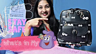 ♡ WHAT'S IN MY BAG ♡ What's in my backpack ♡ 2021 ♡ Travel Edition - Revealing My travel Backpack ♡