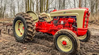Finally testing the Abandoned Ford Tractor!!