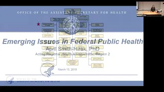 NYMC Public Health Seminar Series 2019: Emerging Issues in Federal Public Health