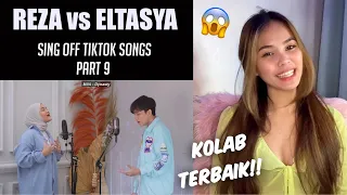 REZA - SING-OFF TIKTOK SONGS PART 9 vs ELTASYA NATASHA |REAKSI