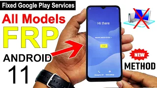 2022 | Fixed Google Play Services | ANDROID 11 FRP BYPASS All Model Phones (Without PC)🔥🔥🔥