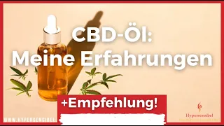 CBD Öl: Meine Erfahrungen