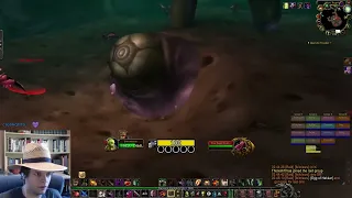 Mining the level 60 elite BUG CAVES in Silithus hoping for ARCANE CRYSTALS