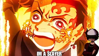 So I voiced-over all of DEMON SLAYER SEASON 3... by @TheDerpyZ Reaction