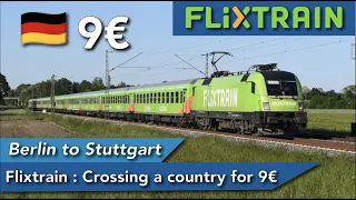 Flixtrain review : What you can expect for 9€ ? Crossing a country with comfort…