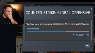 ohnepixel surprised by how much he spent on csgo