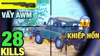 Một viên là 1 mạng | Bắn ốp không khác gì hắc | AWM 28 Kills Solo vs Squad PUBG Mobile