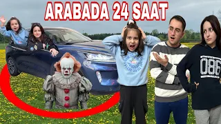 ARABADA 24 SAAT GEÇİRMEK PENNYWİSE ZEYNEP HİRANUR/بابا جاب لي بالون - جنى مقداد | طيور بيبي