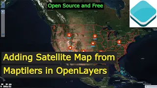 How To Add Satellite Map From Maptiler To OpenLayers Map
