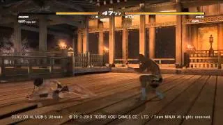 DOA5U AKIRA vs ZACK 2014-01-03