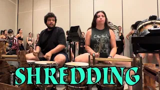 Fa'atete Shredding w/ Brandon & AB - No Te Here O Te Hiro'a Drummers - San Jose Tahiti Fete 2023