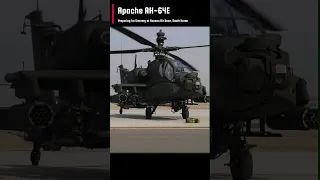 How is an AH-64E Apache Attack Helicopter is armed with missiles & rockets before the Mission?