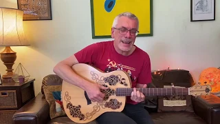 Professor Steve Benford plays Carolan guitar